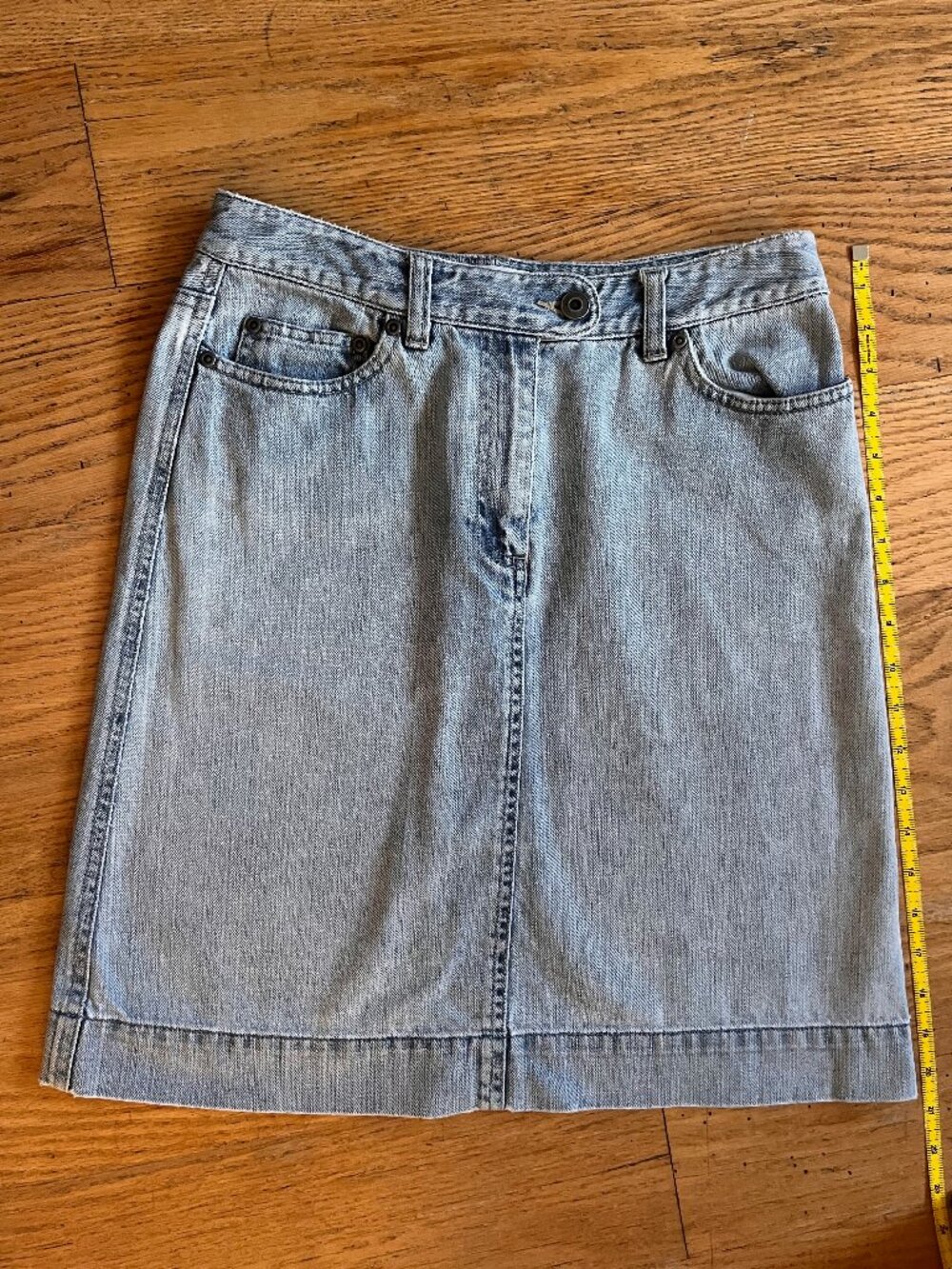Vintage Talbots A-line Jeans Skirt Size 2